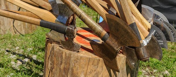 Реконструкция топоров викингов - Sputnik Литва