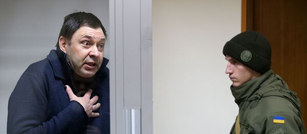 Рассмотрение апелляции на продление ареста журналиста К. Вышинского - Sputnik Литва