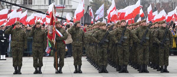 Польская армия, архивное фото Польская армия, архивное фото - Sputnik Литва