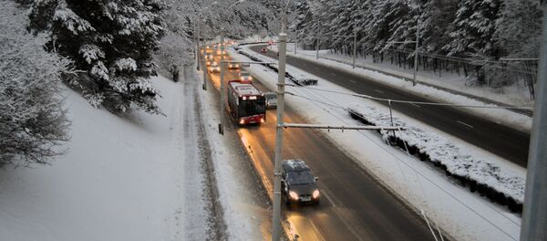 Автомобильная дорога в Вильнюсе, архивное фото - Sputnik Литва