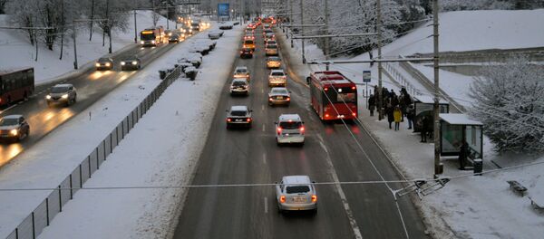 Автомобильная дорога в Вильнюсе, архивное фото - Sputnik Литва