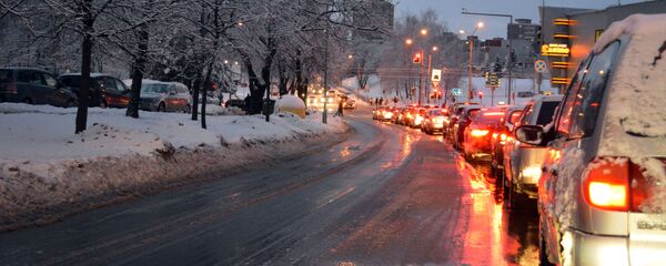 Автомобильная дорога в Вильнюсе, архивное фото - Sputnik Литва