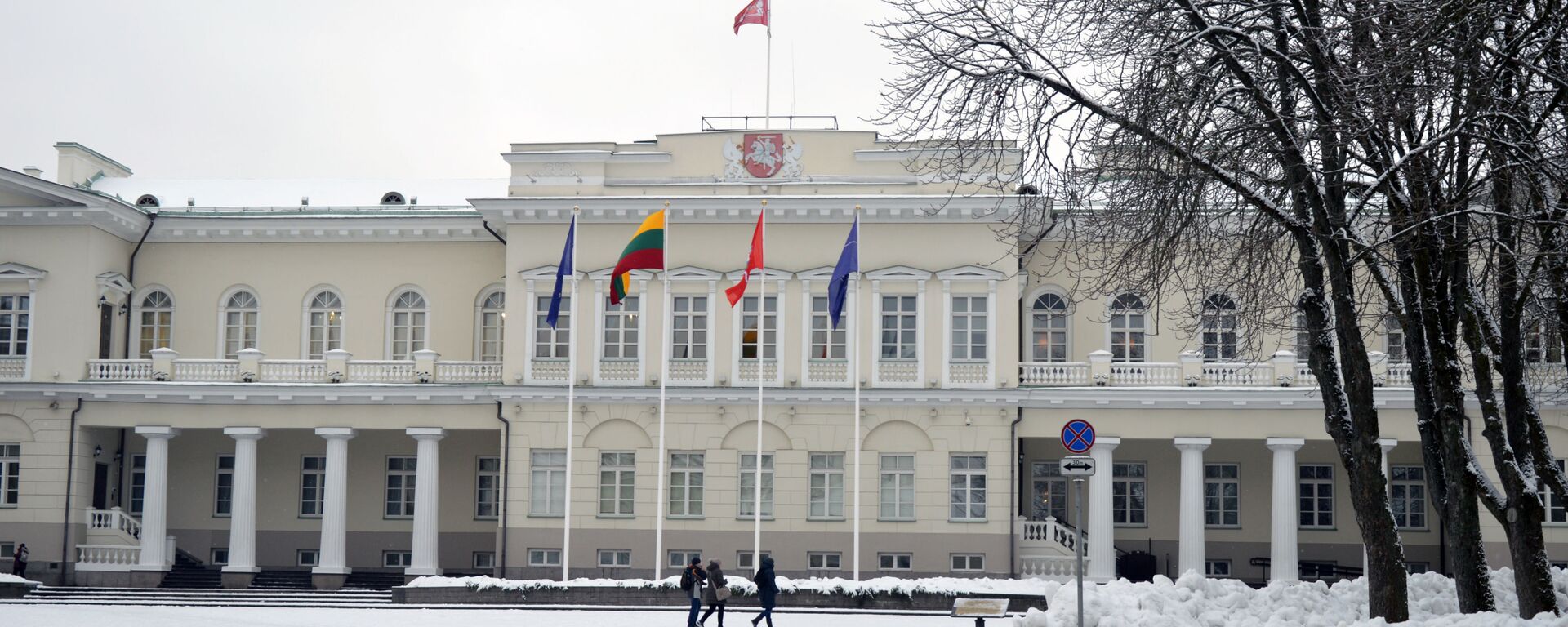 Президентский дворец и площадь имени Симонаса Даукантаса, архивное фото - Sputnik Литва, 1920, 24.02.2021