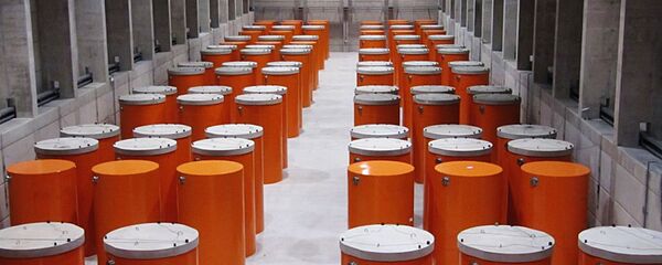 Контейнеры с отработавшим ядерным топливом на Игналинской АЭС, архивное фото - Sputnik Литва