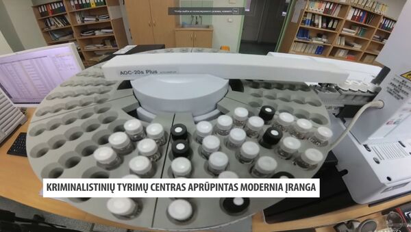 Лаборатория в криминалистическом центре - Sputnik Литва