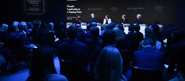 Президент Литвы Даля Грибаускайте в Давосе приняла участие в дискуссии о лидерстве женщин Президент Литвы Даля Грибаускайте в Давосе приняла участие в дискуссии о лидерстве женщин - Sputnik Литва