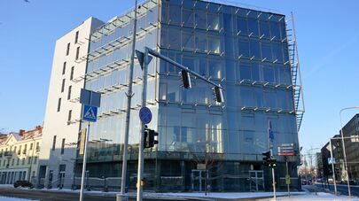 Здание Русского дома Москвы в Вильнюсе, архивное фото