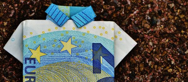 Купюра евро, архивное фото Купюра евро, архивное фото - Sputnik Литва