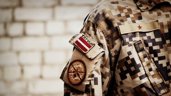 Шеврон латвийской армии - Sputnik Литва