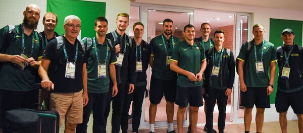 Литовская Олимпийская сборная по баскетболу - Sputnik Литва