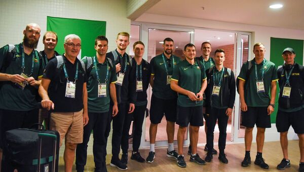 Литовская Олимпийская сборная по баскетболу - Sputnik Литва