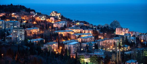 Город Гурзуф в Крыму, архивное фото - Sputnik Литва