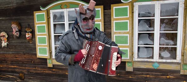 Užgavėnės Lietuvos liaudies buities muziejuje Užgavėnės Lietuvos liaudies buities muziejuje - Sputnik Lietuva