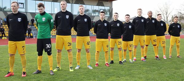 Футболисты футбольного клуба Паланга архивное фото - Sputnik Литва