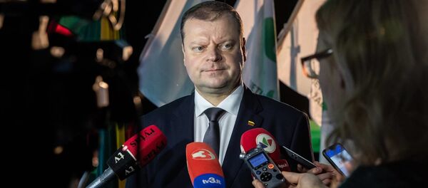 Саулюс Сквернялис, архивное фото - Sputnik Литва