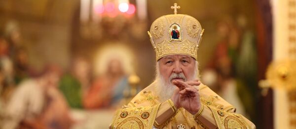 Патриарх Московский и всея Руси Кирилл, архивное фото - Sputnik Литва