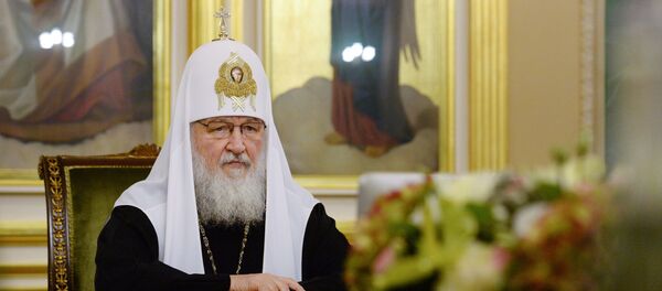 Патриарх Московский и всея Руси Кирилл, архивное фото - Sputnik Литва