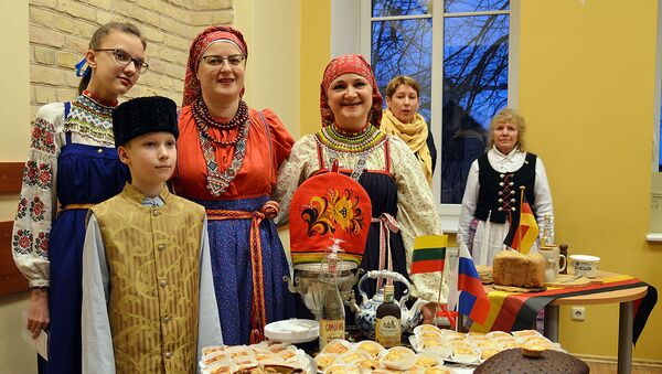 Праздник хлеба в доме национальных общин Литвы в Вильнюсе - Sputnik Литва