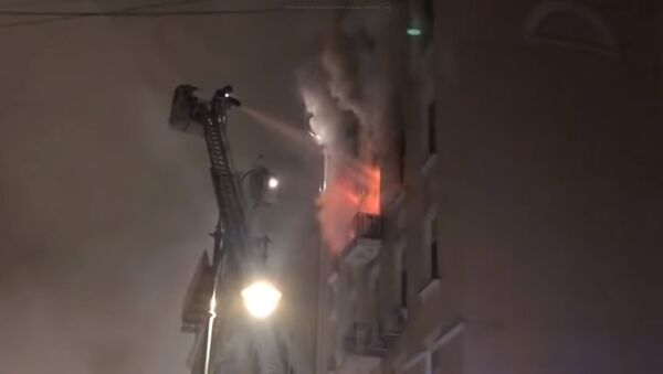 Maskvoje, name, kuriame gyvena Dapkunaitė, įvyko gaisras - Sputnik Lietuva