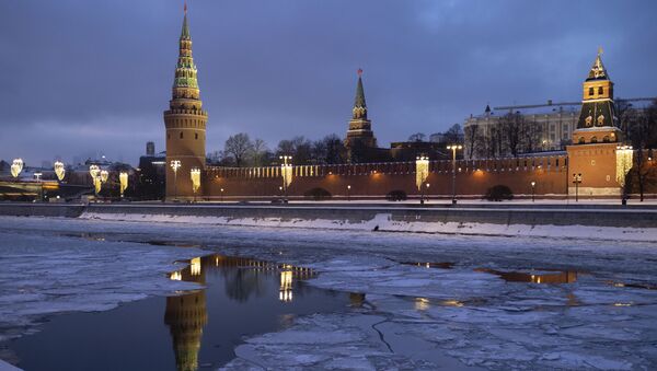 Москва-река, Кремль, архивное фото - Sputnik Lietuva