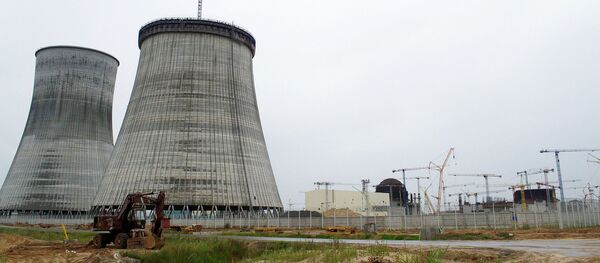 Строительство Белорусской АЭС, архивное фото - Sputnik Литва