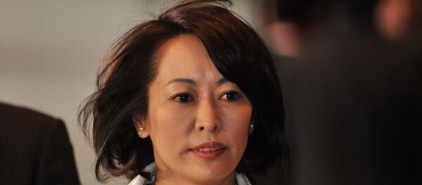 Японский политик Томоми Инада Японский политик Томоми Инада - Sputnik Литва