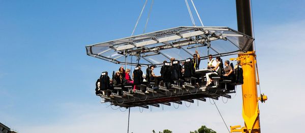 Ресторан Dinner In The Sky в Литве Ресторан Dinner In The Sky в Литве - Sputnik Литва