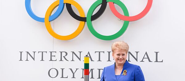 Президент Литвы даля Грибаускайте прибыла в Рио - Sputnik Lietuva