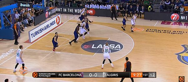 Новое поражение Жальгириса при хорошей игре в Барселоне   - Sputnik Литва