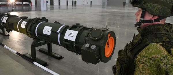 Демонстрация ракеты 9М729 для военных атташе, архивное фото - Sputnik Литва