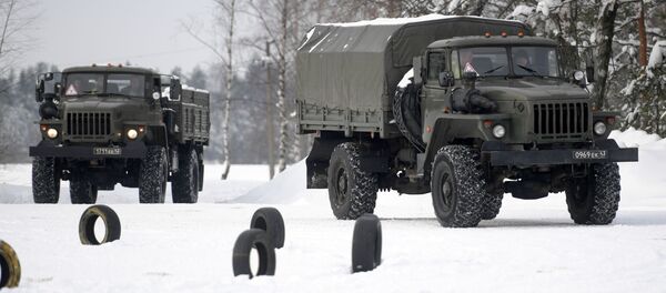 Занятия в окружном учебном центре ЗВО, архивное фото - Sputnik Литва