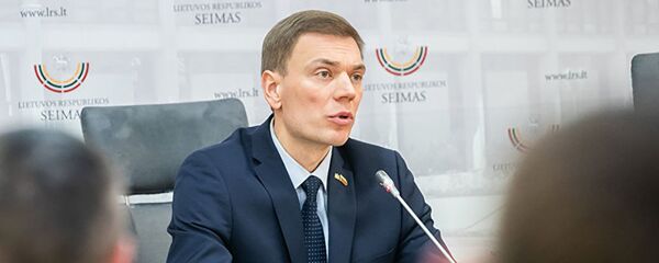 Депутат Сейма Миндаугас Пуйдокас, архивное фото - Sputnik Литва