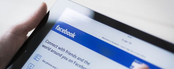 Социальная сеть фейсбук, архивное фото - Sputnik Литва