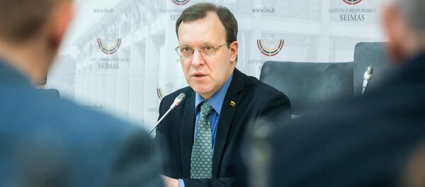 Депутат Сейма Наглис Путейкис, архивное фото - Sputnik Литва