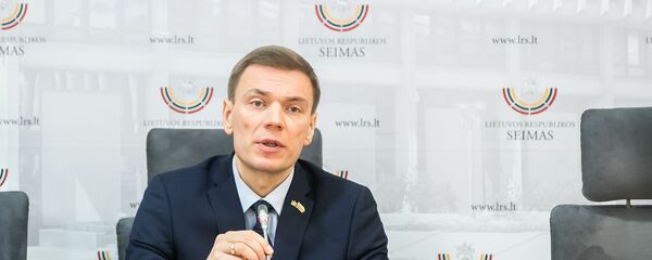 Депутат Сейма Миндаугас Пуйдокас, архивное фото - Sputnik Литва