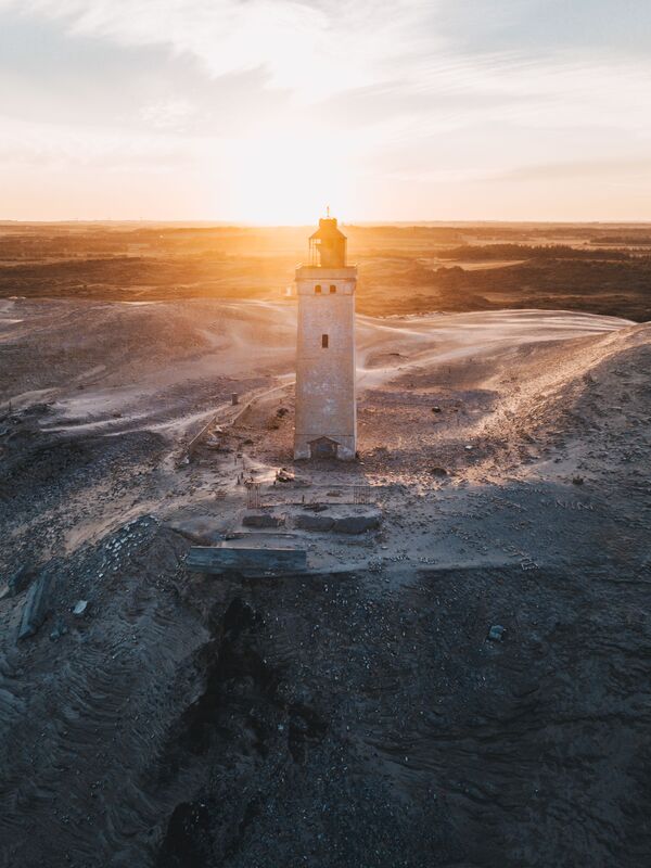 Заброшенный маяк Кнуде, Дания - Sputnik Литва