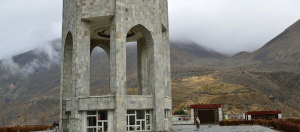 Мавзолей Ахмада шах Масуда в Панджшерском ущелье - Sputnik Литва