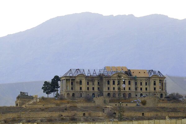Дворец Тадж-Бек (Дворец Амина) на окраине Кабула - Sputnik Литва