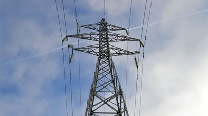 Линия электропередач, архивное фото