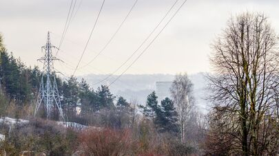 Линии электропередач, архивное фото