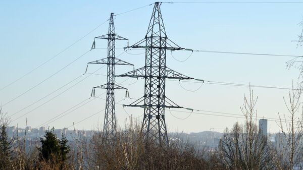 Линии электропередач, архивное фото  - Sputnik Литва