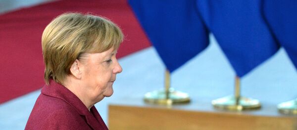 Ангела Меркель на Саммите ЕС в Брюсселе Ангела Меркель на Саммите ЕС в Брюсселе - Sputnik Lietuva