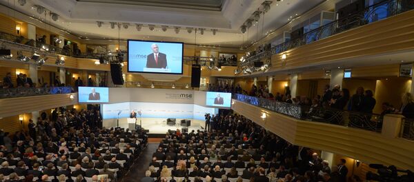 Вице-президент США Майк Пенс выступает на 53-й Мюнхенской конференции по безопасности - Sputnik Литва