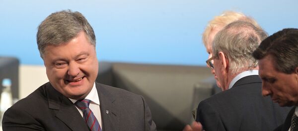 Президент Украины Петр Порошенко на 53-й Мюнхенской конференции по безопасности - Sputnik Литва