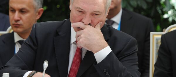 Президент Республики Беларусь Александр Лукашенко Президент Республики Беларусь Александр Лукашенко - Sputnik Литва