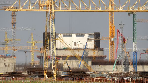 Строительство Белорусской АЭС в Островце - Sputnik Lietuva