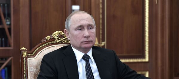 Президент РФ В. Путин встретился с руководителем Ростелекома М. Осеевским Президент РФ В. Путин встретился с руководителем Ростелекома М. Осеевским - Sputnik Lietuva