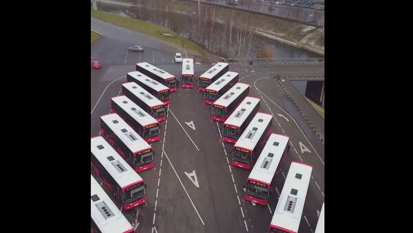 Kaunas vaizdo įraše pristatė savo naujus autobusus  - Sputnik Lietuva