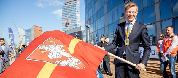 Мэр Вильнюса Ремигиюс Шимашюс, архивное фото - Sputnik Литва