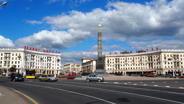 Площадь Победы в Минске, архивное фото - Sputnik Литва
